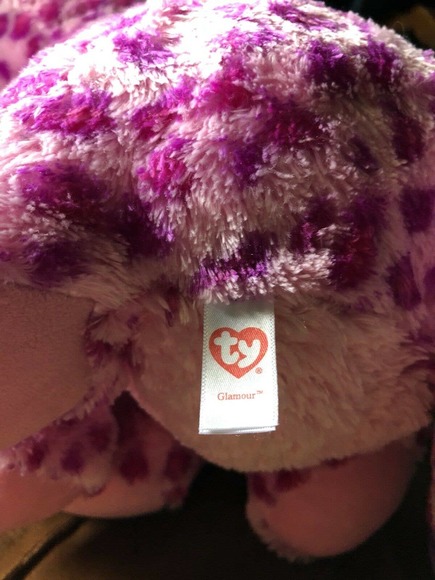 JUMBO 16" TY Beanie Boos Boo Glamour Glamor Extra Large Big - Picture 4 of 4